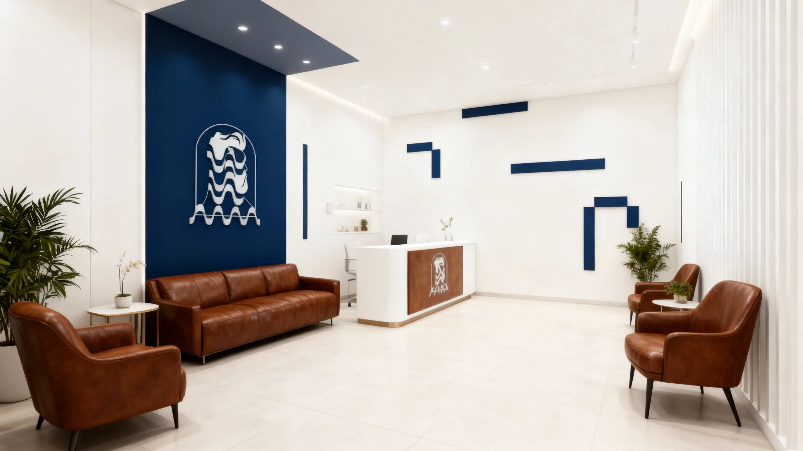Recepção da Clínica Forma Masculina em Copacabana